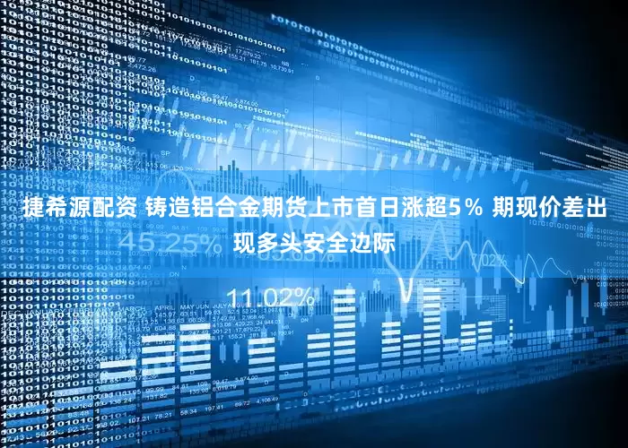 捷希源配资 铸造铝合金期货上市首日涨超5％ 期现价差出现多头安全边际